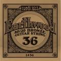 Струна Ernie Ball 1436 Earthwood 80/20 Bronze .036