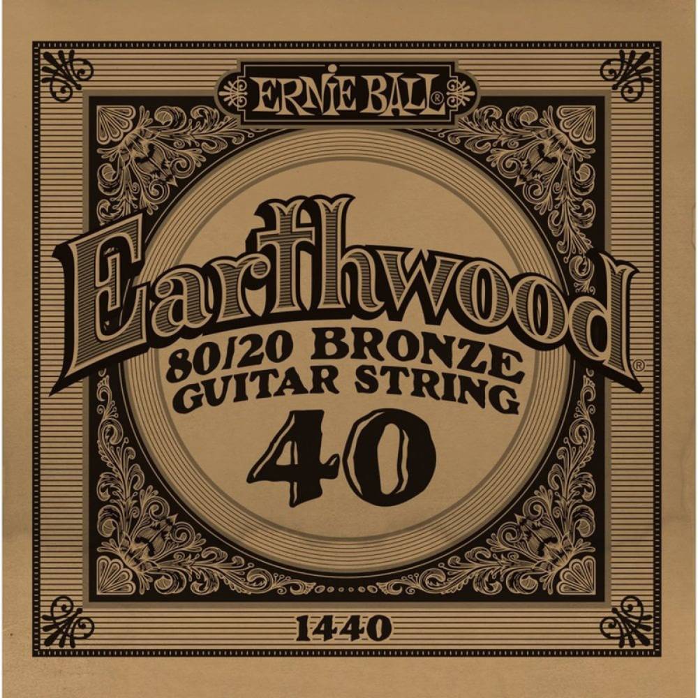 Струна Ernie Ball 1440 Earthwood 80/20 Bronze .040