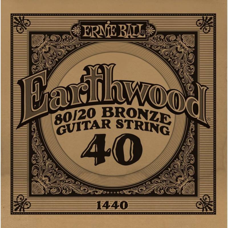 Струна Ernie Ball 1440 Earthwood 80/20 Bronze .040