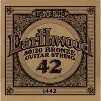 Струна Ernie Ball 1442 Earthwood 80/20 Bronze .042