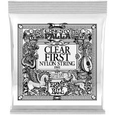 Струна Ernie Ball 1501 Clear 1st Ernesto Palla Nylon .028