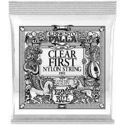 Струна Ernie Ball 1501 Clear 1st Ernesto Palla Nylon .028