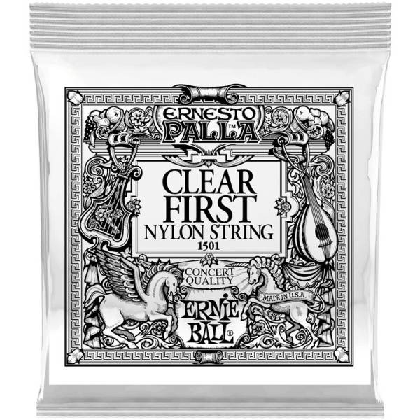 Струна Ernie Ball 1501 Clear 1st Ernesto Palla Nylon .028