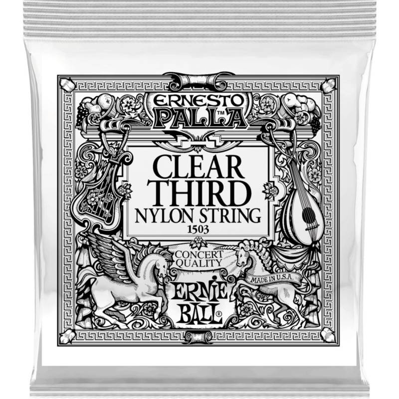 Струна Ernie Ball 1503 Clear 3rd Ernesto Palla Nylon .040