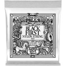 Струна Ernie Ball 1511 Black 1st Ernesto Palla Nylon .028