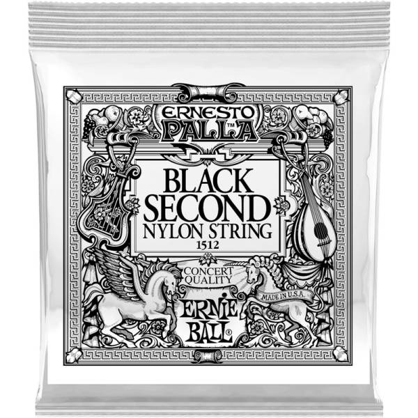 Струна Ernie Ball 1512 Black 2nd Ernesto Palla Nylon .032