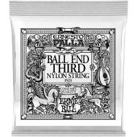 Струна Ernie Ball 1523 Black 3rd Ernesto Palla Nylon Ball End .040