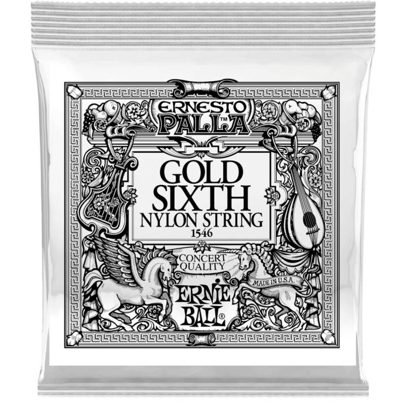 Струна Ernie Ball 1546 Gold 6th Ernesto Palla Nylon .042