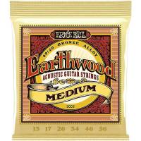 Струни для акустичної гітари Ernie Ball 2002 Earthwood Medium 80/20 Bronze 13/56