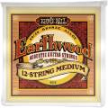 Струны для акустической гитары Ernie Ball 2012 Earthwood 80/20 Bronze 12-String Medium 11/52