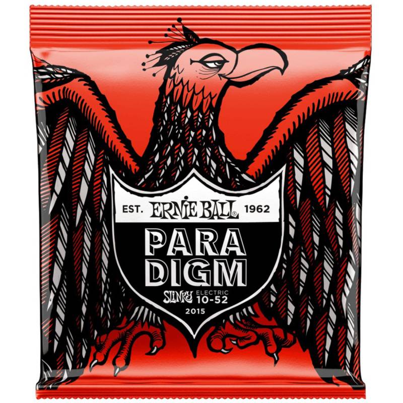 Струны для электрогитары Ernie Ball 2015 Paradigm Slinky 10/52