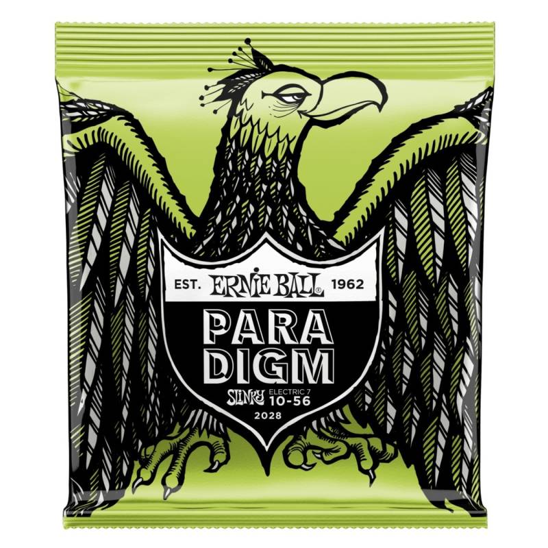 Струны для электрогитары Ernie Ball 2028 Paradigm Slinky 7 Strings 10/56