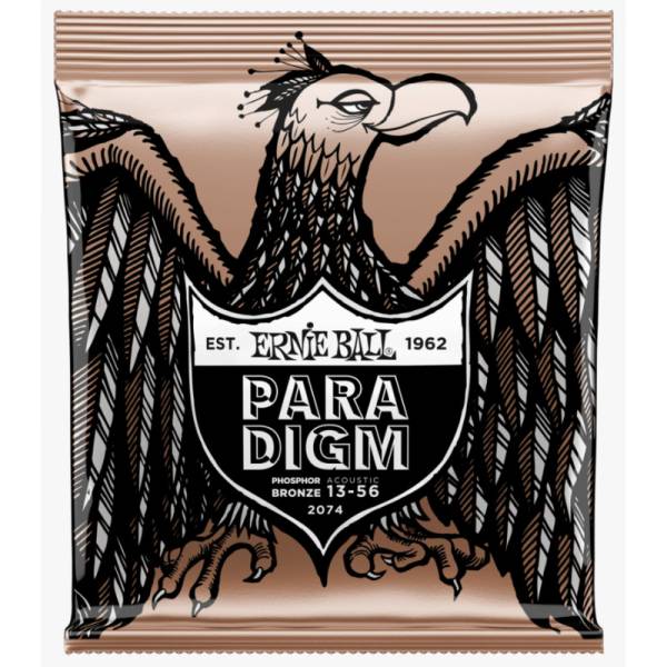 Струны для акустической гитары Ernie Ball 2074 Paradigm Medium Phosphor Bronze 13/56