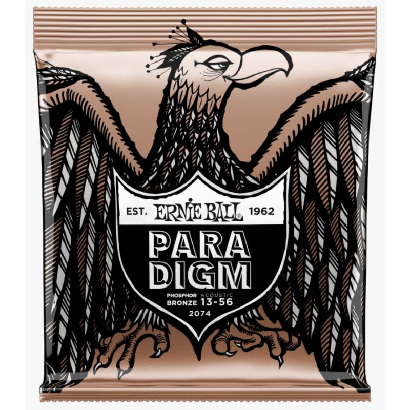 Струни для акустичної гітари Ernie Ball 2074 Paradigm Medium Phosphor Bronze 13/56