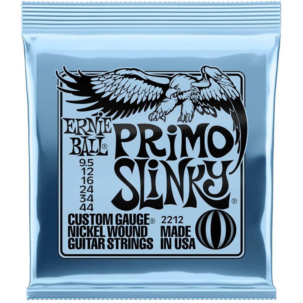 Струни для електрогітари Ernie Ball 2212 Primo Slinky Nickel Wound 9.5/44