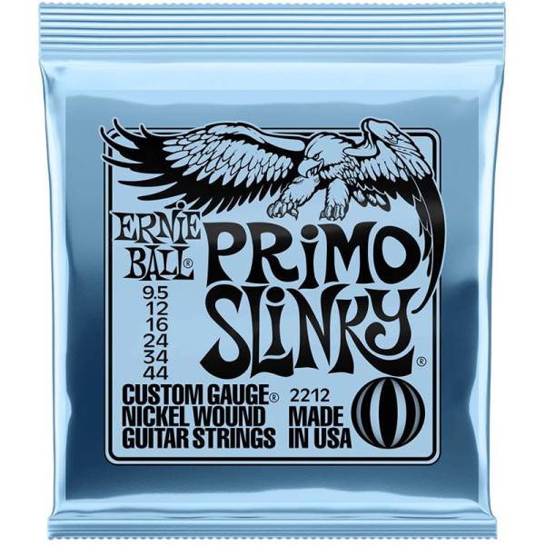 Струны для электрогитары Ernie Ball 2212 Primo Slinky Nickel Wound 9.5/44