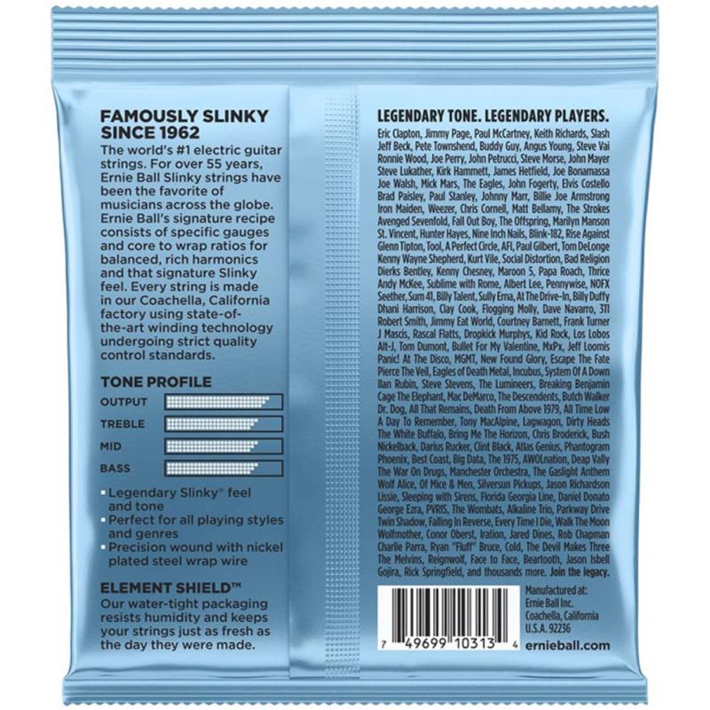 Струни для електрогітари Ernie Ball 2212 Primo Slinky Nickel Wound 9.5/44