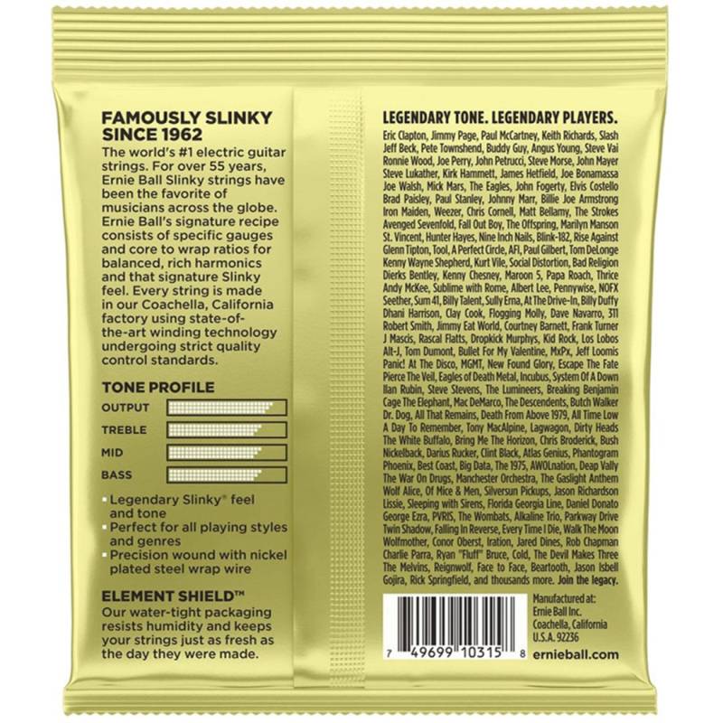 Струны для электрогитары Ernie Ball 2214 Mammoth Slinky Nickel Wound 12/62