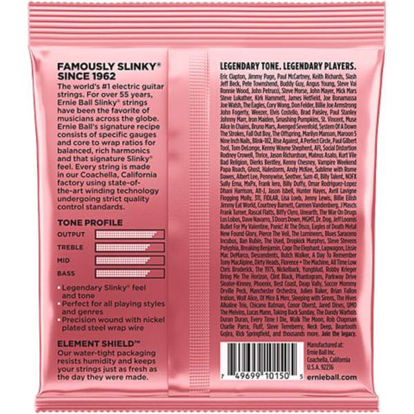 Струны для электрогитары Ernie Ball 2217 Zippy Slinky Nickel Wound  07/36
