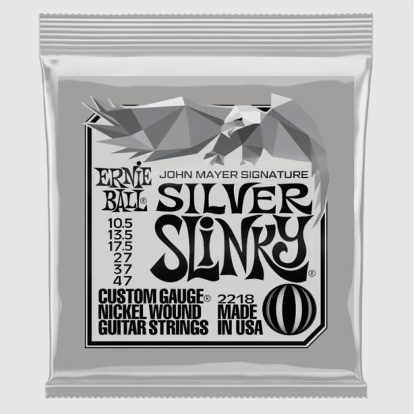 Струны для электрогитары Ernie Ball 2218 Silver Slinky John Mayer Signature 10.5/47