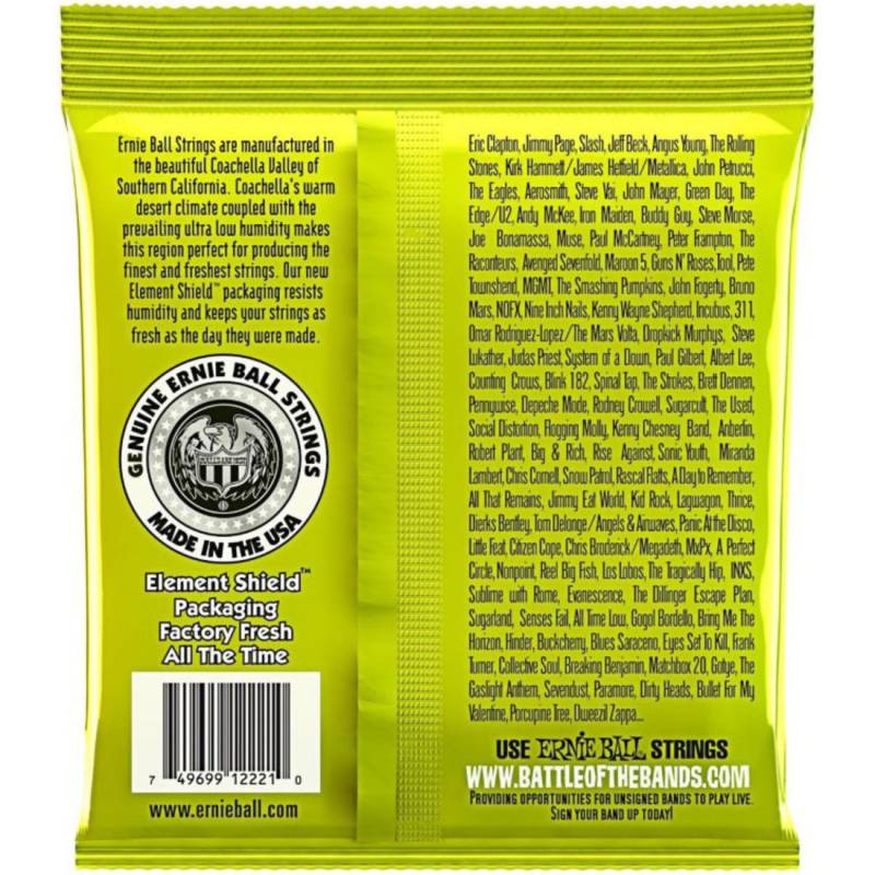Струни для електрогітари Ernie Ball 2221 Regular Slinky Nickel Wound 10/46