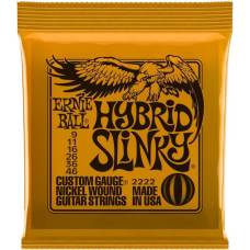 Струны для электрогитары Ernie Ball 2222 Hybrid Slinky Nickel Wound 9/46