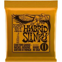 Струны для электрогитары Ernie Ball 2222 Hybrid Slinky Nickel Wound 9/46