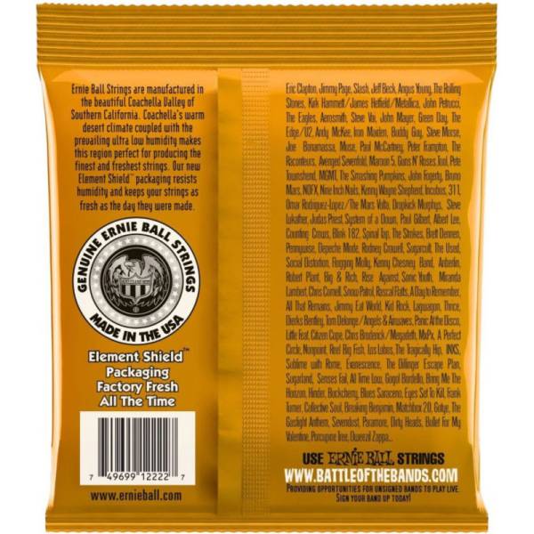 Струни для електрогітари Ernie Ball 2222 Hybrid Slinky Nickel Wound 9/46
