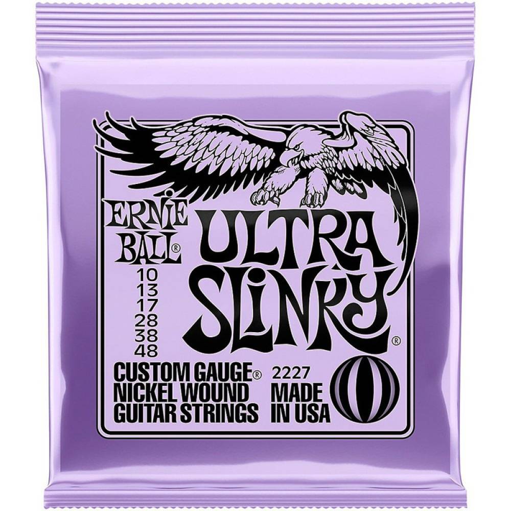 Струни для електрогітари Ernie Ball 2227 Ultra Slinky Nickel Wound 10/48