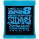 Струни для електрогітари Ernie Ball 2238 RPS-8 Reinforced Extra Slinky 8/38
