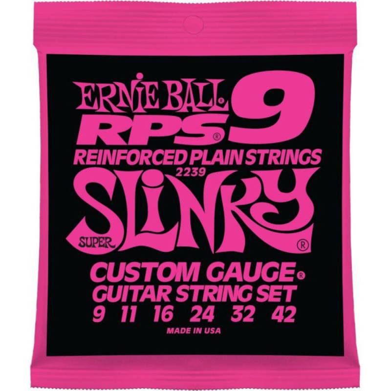 Струни для електрогітари Ernie Ball 2239 RPS-9 Reinforced Slinky 9/42