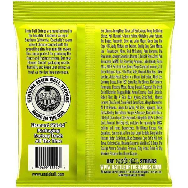 Струни для електрогітари Ernie Ball 2240 RPS-10 Reinforced Slinky 10/46