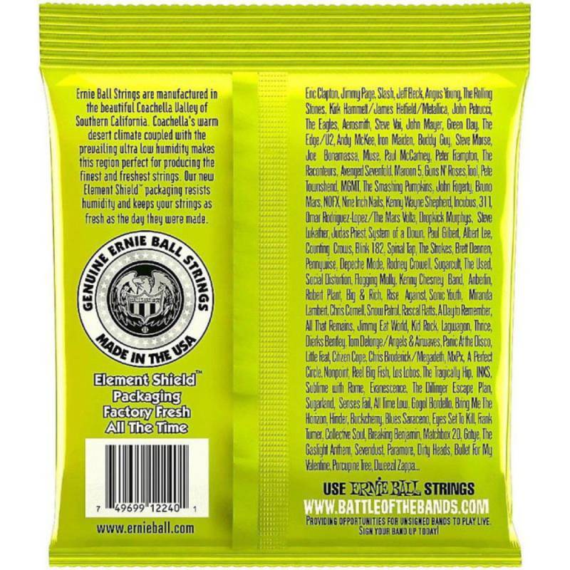 Струны для электрогитары Ernie Ball 2240 RPS-10 Reinforced Slinky 10/46