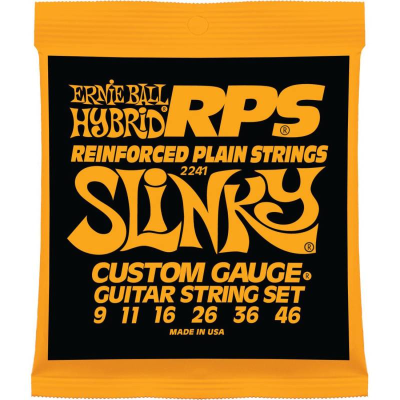 Струны для электрогитары Ernie Ball 2241 RPS-9 Reinforced Hybrid Slinky 9/46