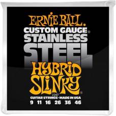 Струны для электрогитары Ernie Ball 2247 Hybrid Slinky Stainless Steel 9/46