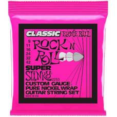 Струни для електрогітари Ernie Ball 2253 Classic Pure Nickel Super Slinky 9/42