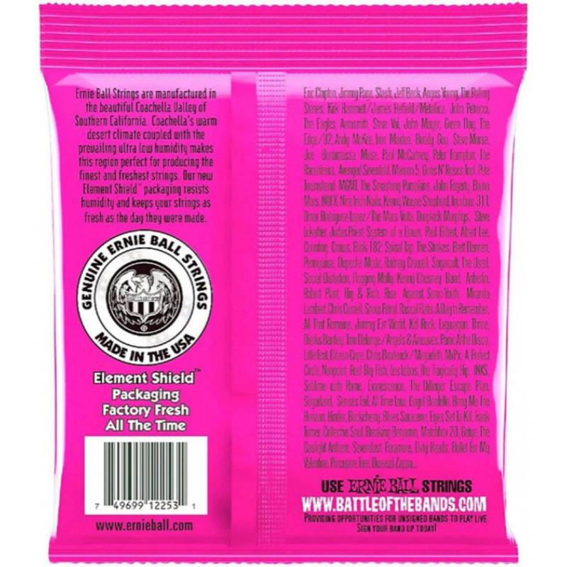 Струни для електрогітари Ernie Ball 2253 Classic Pure Nickel Super Slinky 9/42
