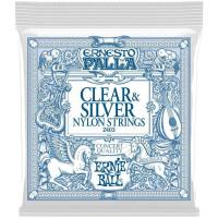 Струни для класичної гітари Ernie Ball 2403 Ernesto Palla Nylon Clear & Silver
