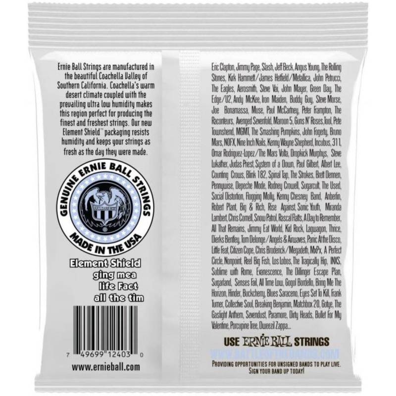 Струны для классической гитары Ernie Ball 2403 Ernesto Palla Nylon Clear & Silver