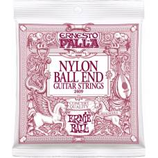 Струны для классической гитары Ernie Ball 2409 Ernesto Palla Nylon Black & Gold (Ball End)