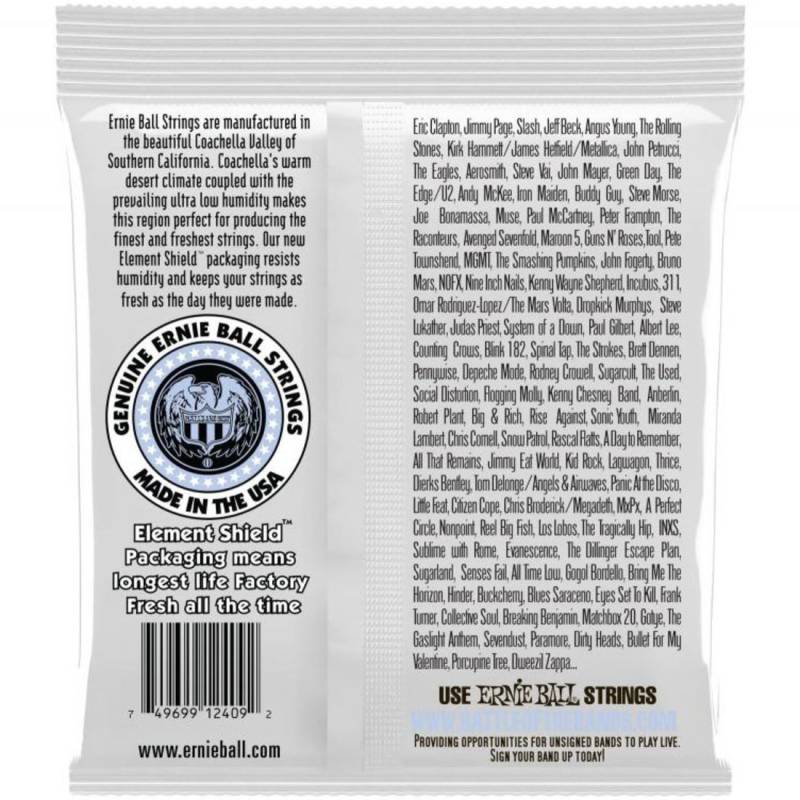 Струны для классической гитары Ernie Ball 2409 Ernesto Palla Nylon Black & Gold (Ball End)
