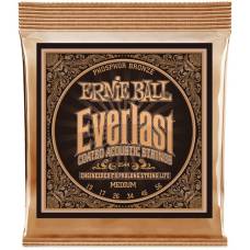 Струны для акустической гитары Ernie Ball 2544 Everlast Medium Phosphor Bronze 13/56
