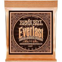 Струни для акустичної гітари Ernie Ball 2548 Everlast Light Phosphor Bronze 11/52