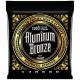 Струни для акустичної гітари Ernie Ball 2568 Light Aluminum Bronze 11/52
