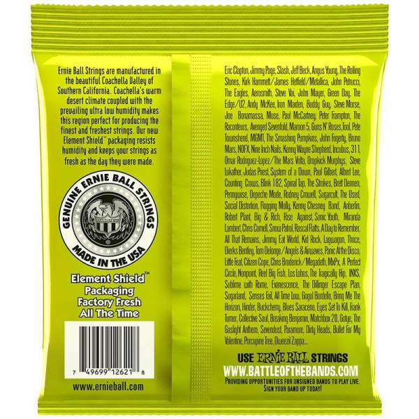 Струни для електрогітари Ernie Ball 2621 7-String Regular Slinky Nickel Wound 10/56