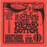 Струны для электрогитары Ernie Ball 2624 8-String Slinky Nickel Wound 9/80