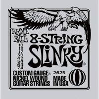 Струны для электрогитары Ernie Ball 2625 8-String Slinky Nickel Wound 10/74