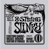 Струны для электрогитары Ernie Ball 2625 8-String Slinky Nickel Wound 10/74