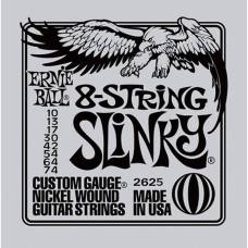 Струни для електрогітари Ernie Ball 2625 8-String Slinky Nickel Wound 10/74