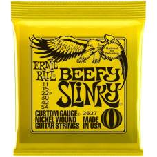 Струны для электрогитары Ernie Ball 2627 Beefy Slinky Nickel Wound 11/54